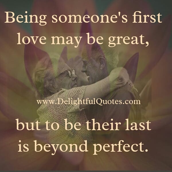 Being someone's first love