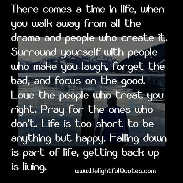 Love the people who treat you right