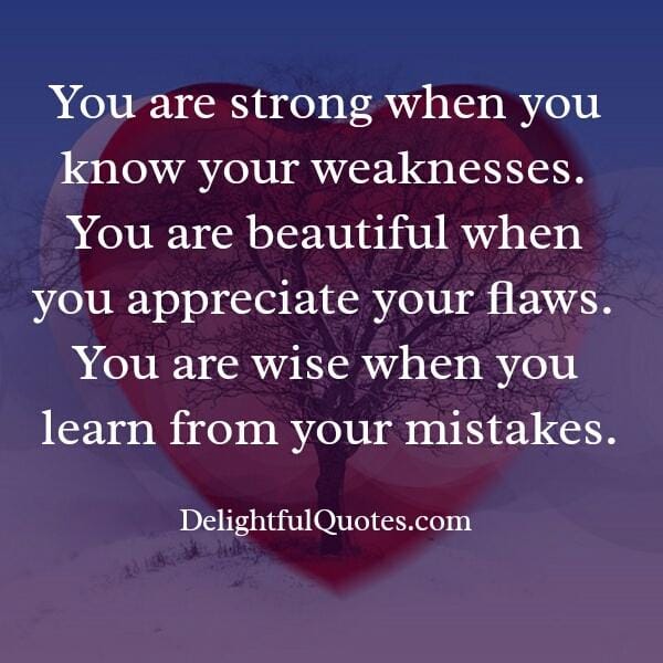 When you are truly beautiful?