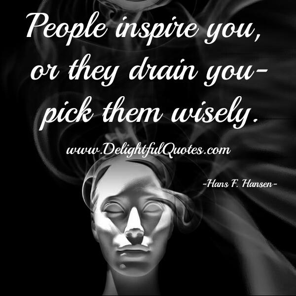Pick people wisely