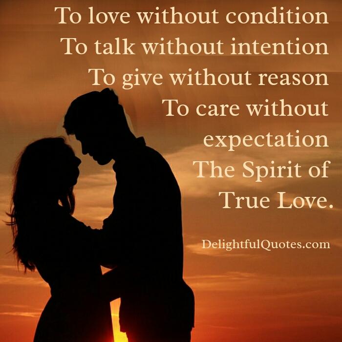 The Spirit of True Love